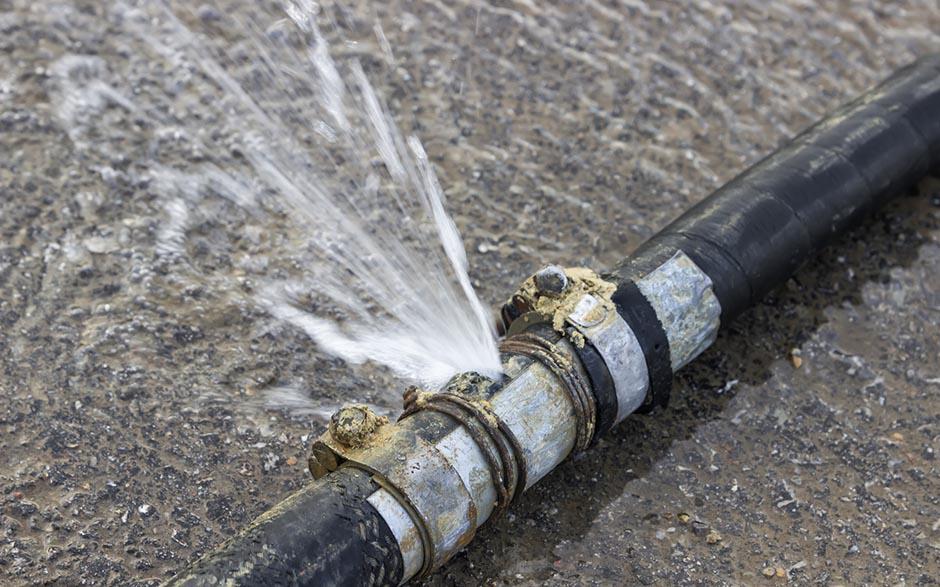 fuite d'eau compteur Achères